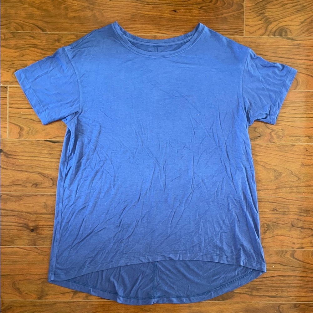 American Eagle Soft & Sexy Indigo Oversized Short Sleeve Tee Shirt Top